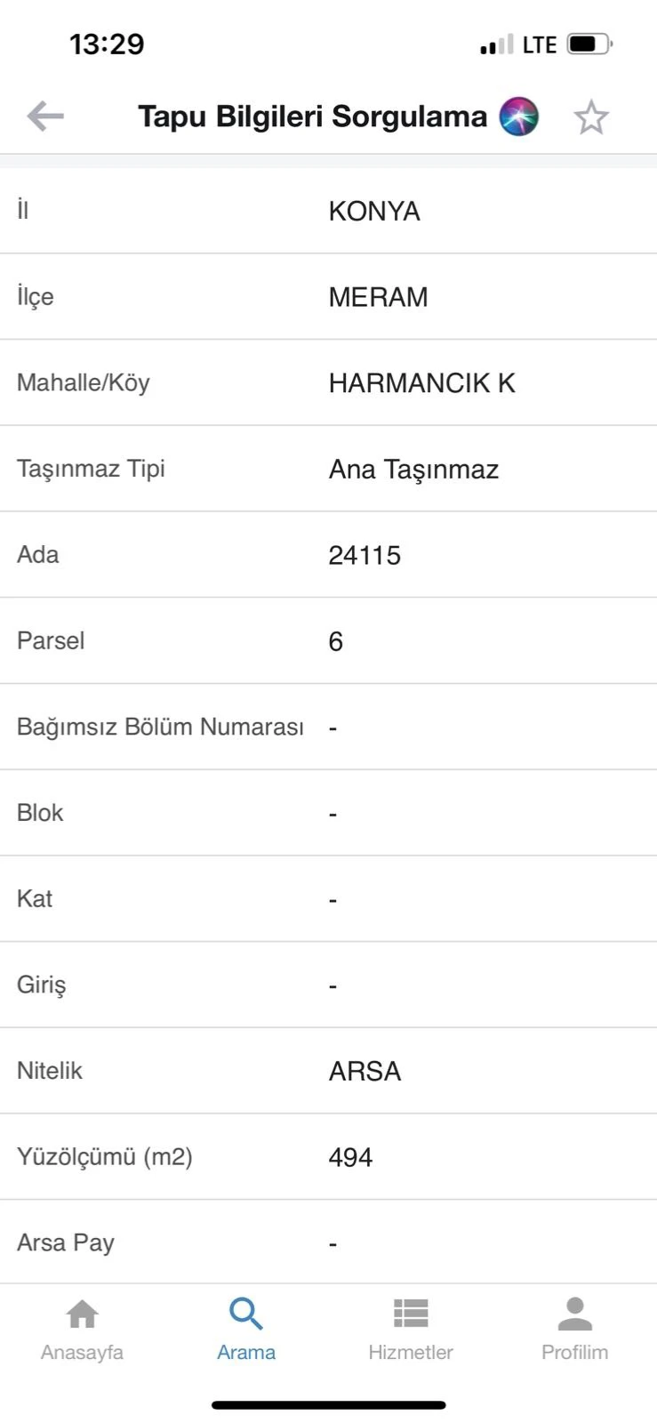 KONYA MERAM LALEBAHÇE SATILIK KÖŞE PARSEL ARSA!