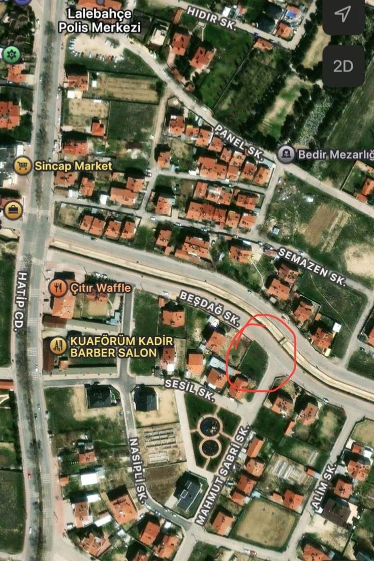 KONYA MERAM LALEBAHÇE SATILIK KÖŞE PARSEL ARSA!