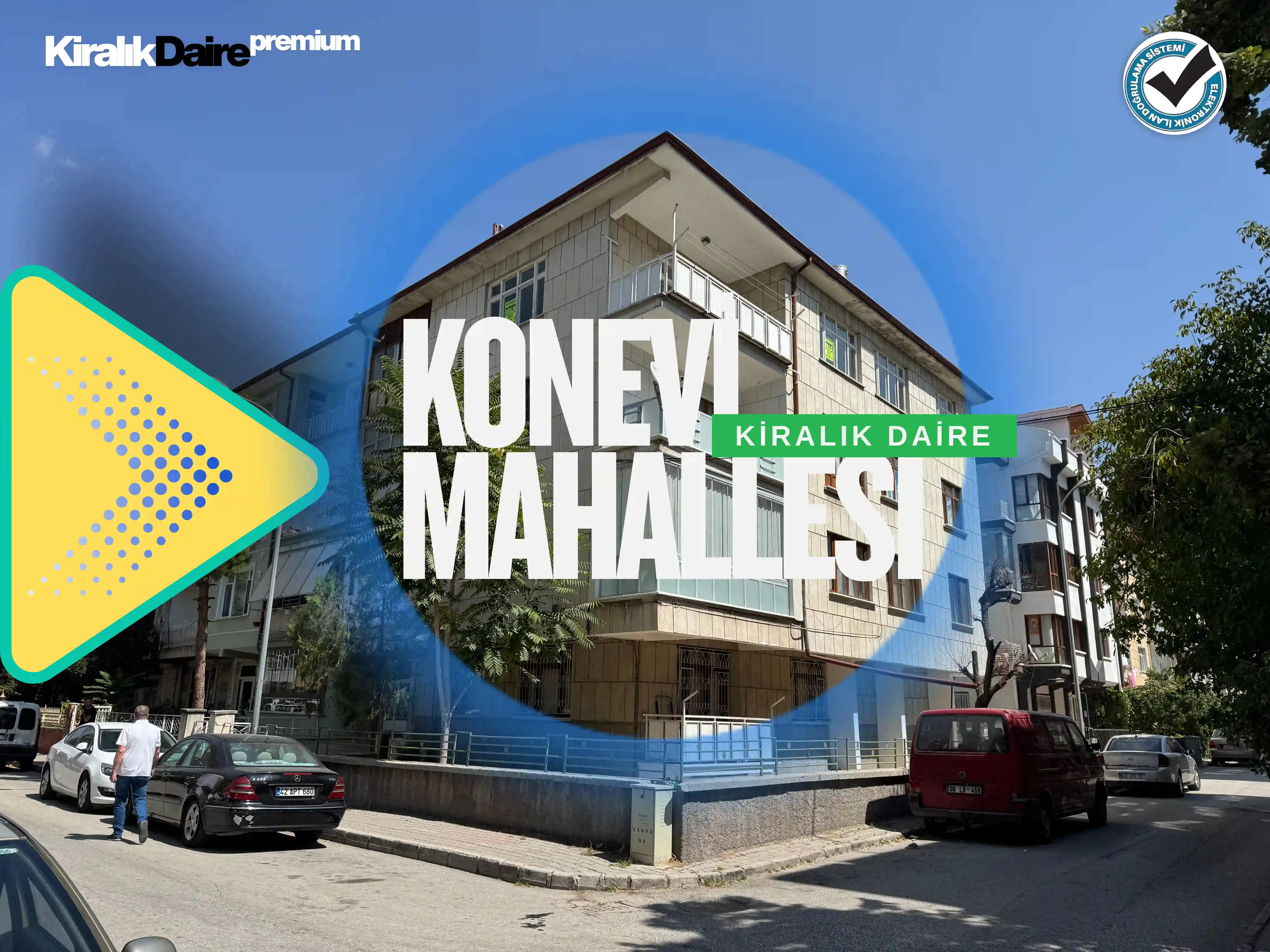 KONYA MERAM KONEVİ MAHALLESİ KİRALIK 3+1 DAİRE!