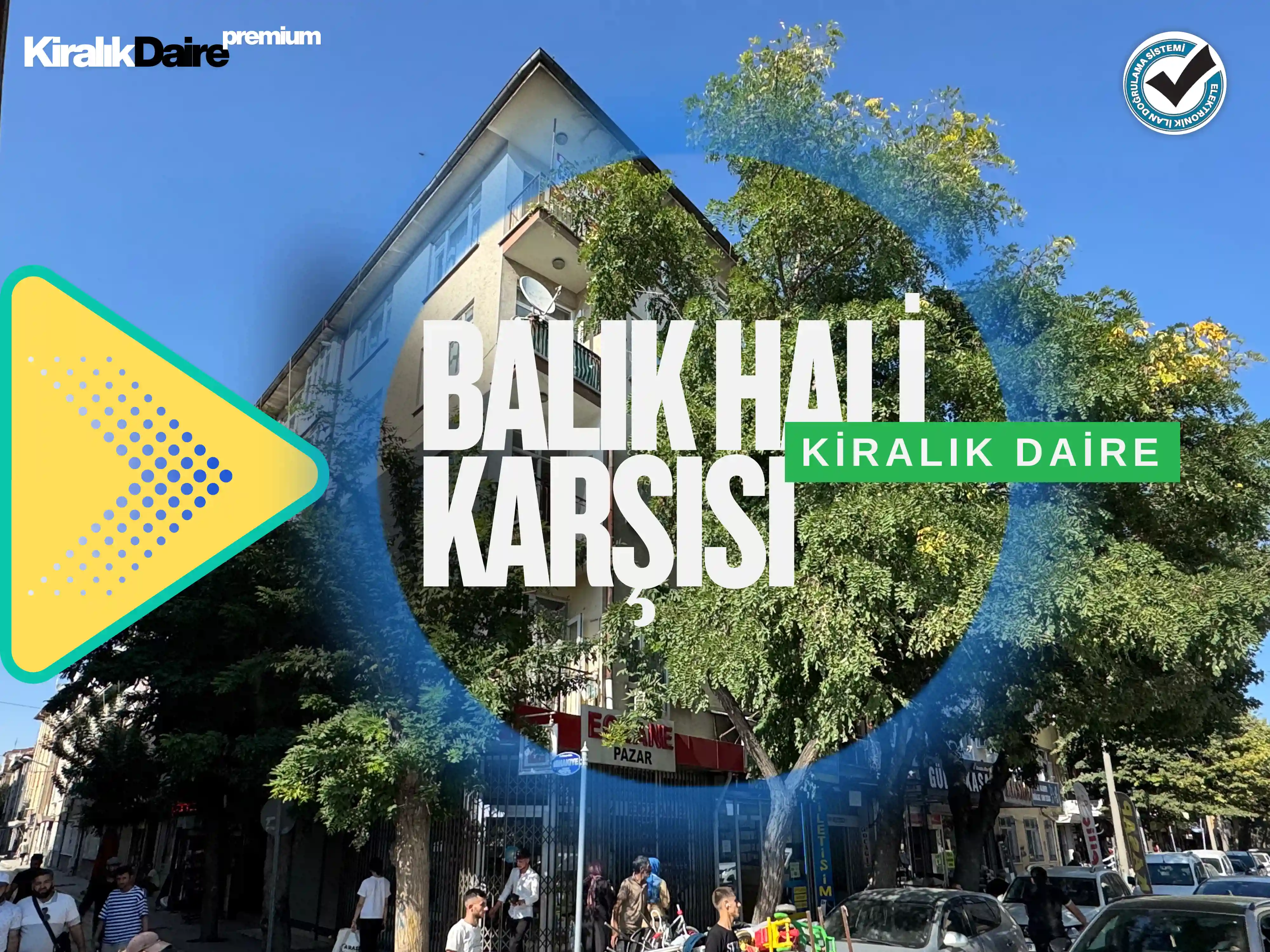 KONYA MERAM SAHİBİATA MAHALLESİ BALIK HALİ CİVARI 3+1 KİRALIK DAİRE!