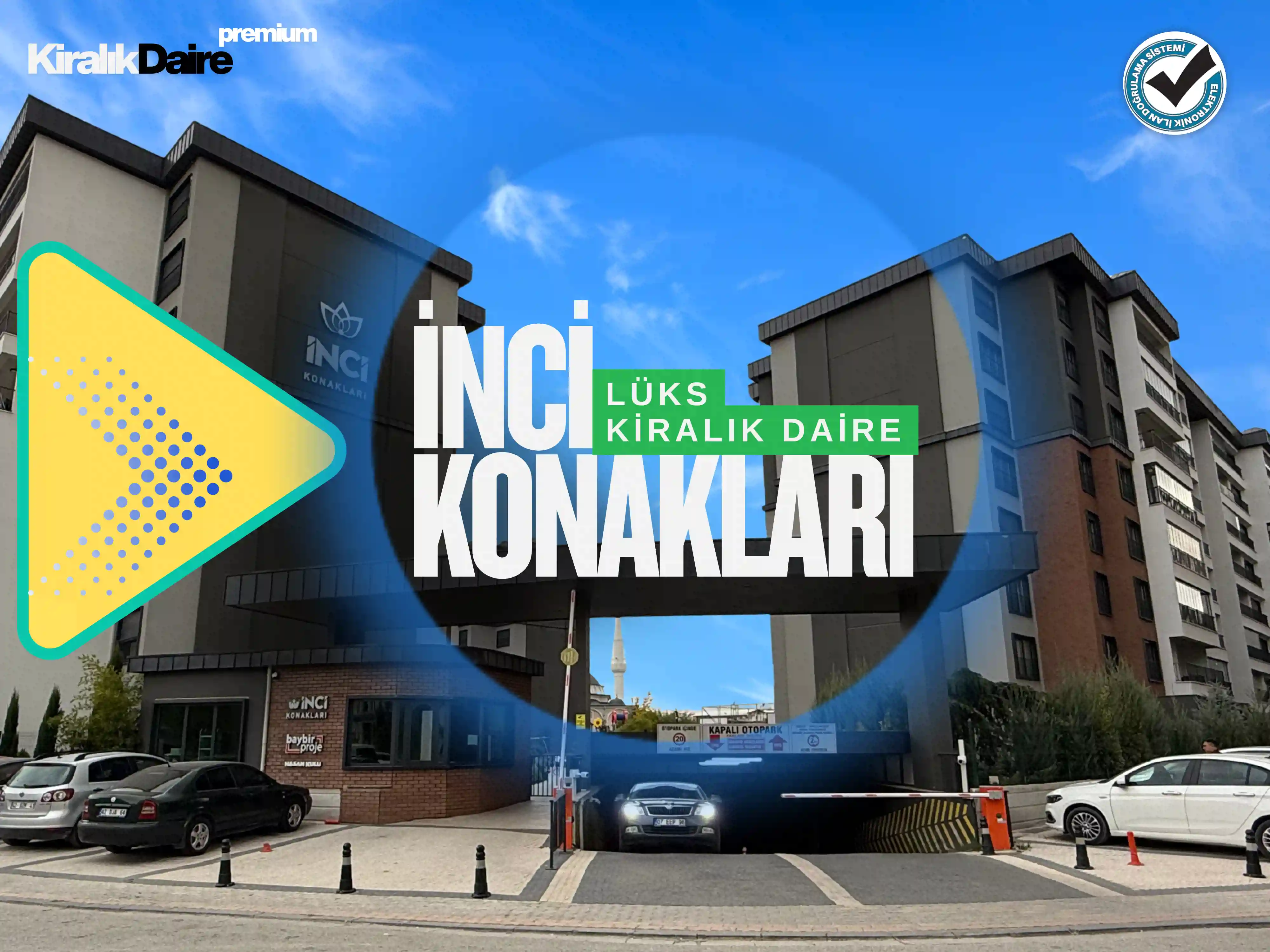 KONYA MERAM İNCİ KONAKLARI YENİŞEHİR MAHALLESİ GAZZE CADDESİ ÜZERİ 3+1 KİRALIK DAİRE!