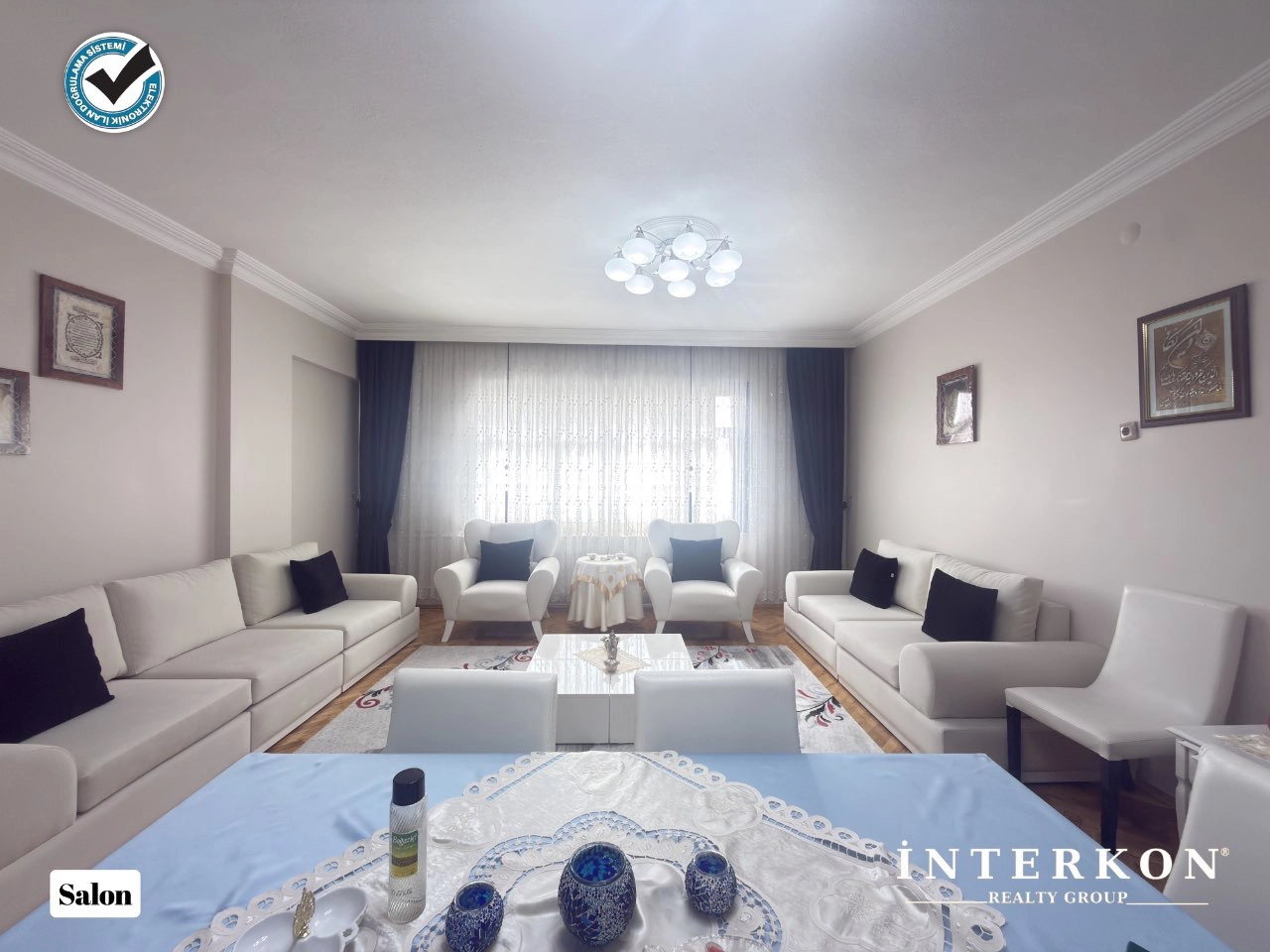 KONYA MERAM ÇOLAKOĞLU CAMİ KARŞISI  3+1 BAKIMLI ARA KAT SATILIK DAİRE