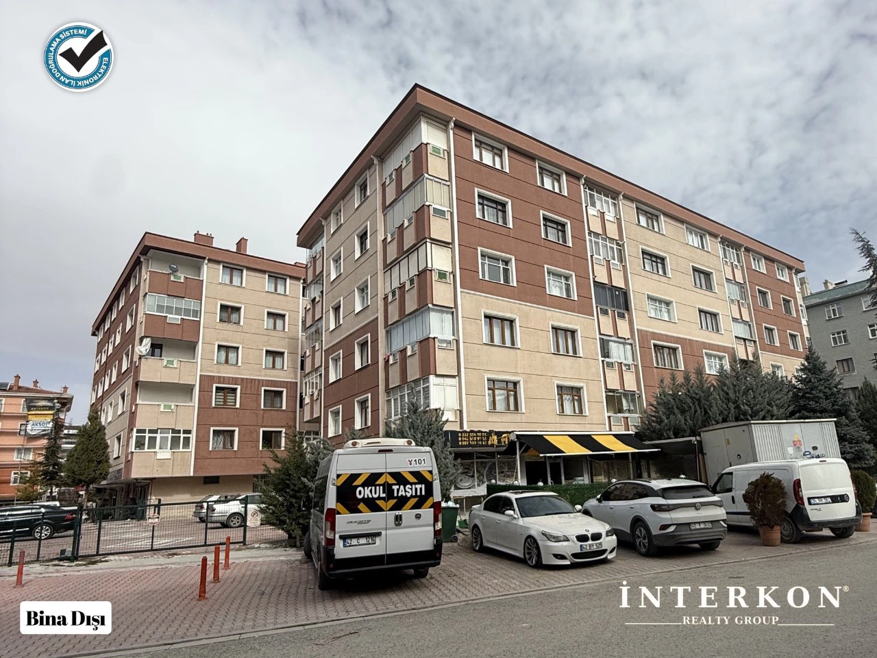 KONYA MERAM ÇOLAKOĞLU CAMİ KARŞISI  3+1 BAKIMLI ARA KAT SATILIK DAİRE