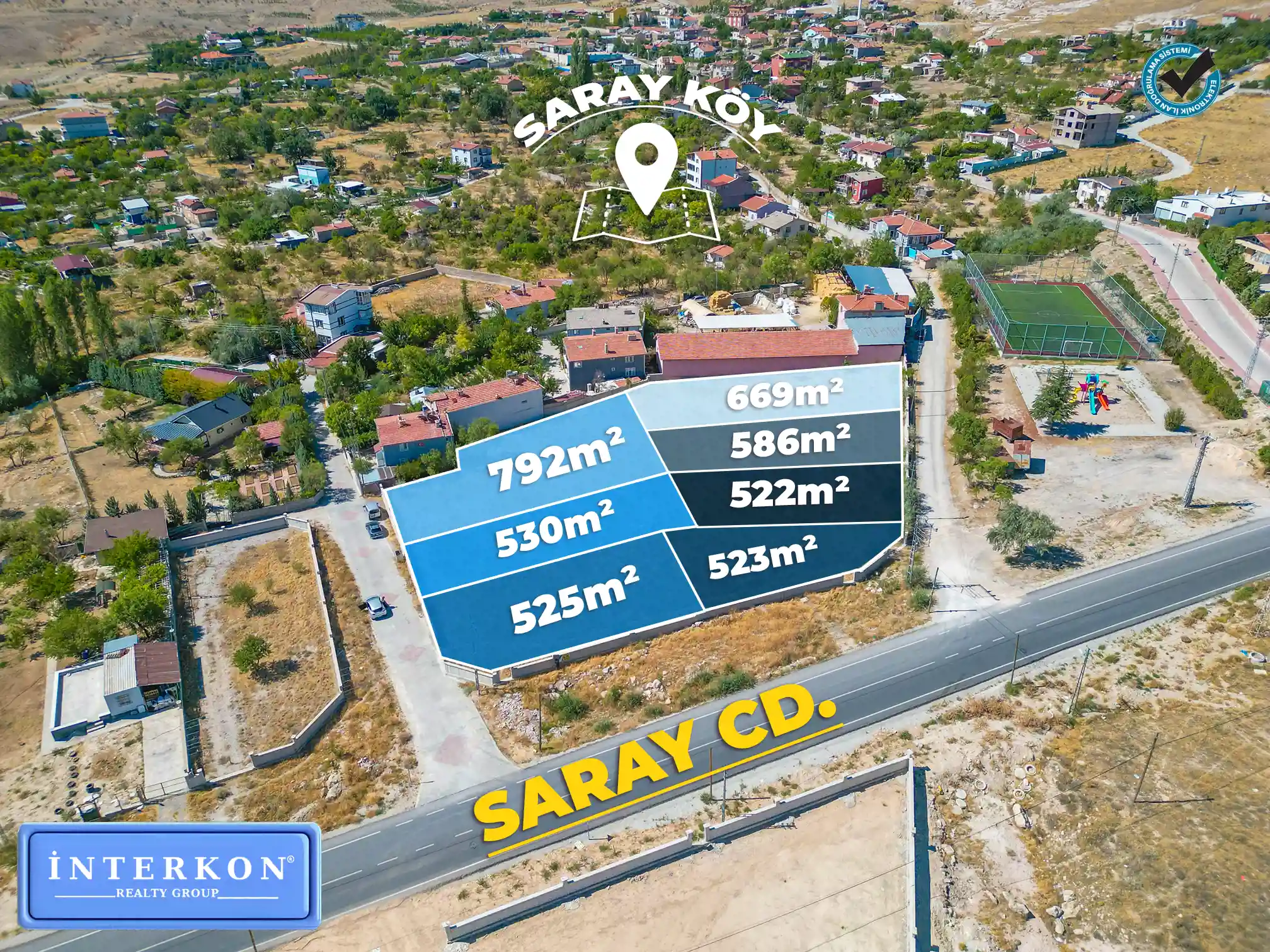 KONYA SELÇUKLU SARAYKÖY MAHALLESİ SATILIK ARSA!!