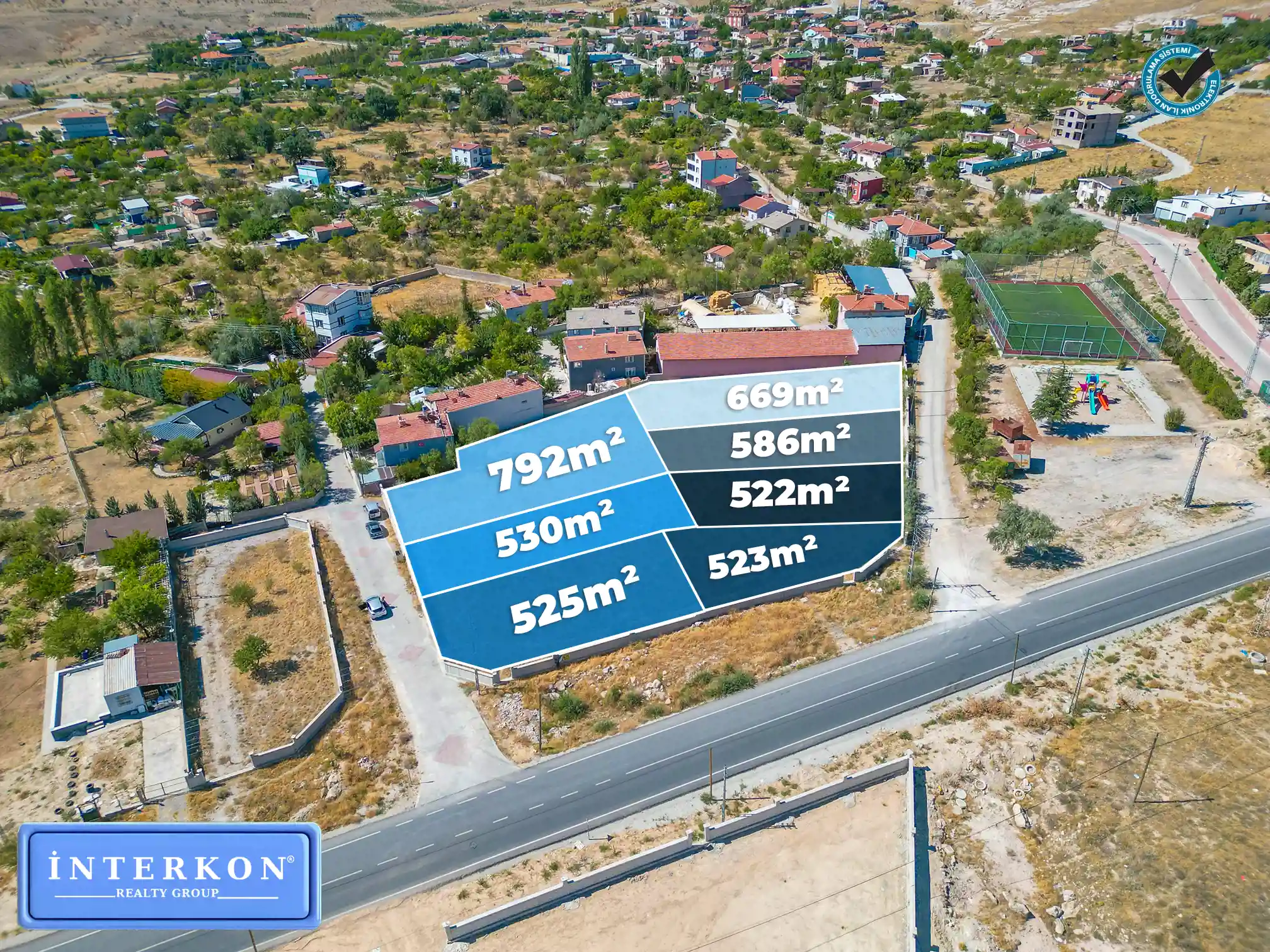KONYA SELÇUKLU SARAYKÖY MAHALLESİ 1255 m2 SATILIK ARSA!!