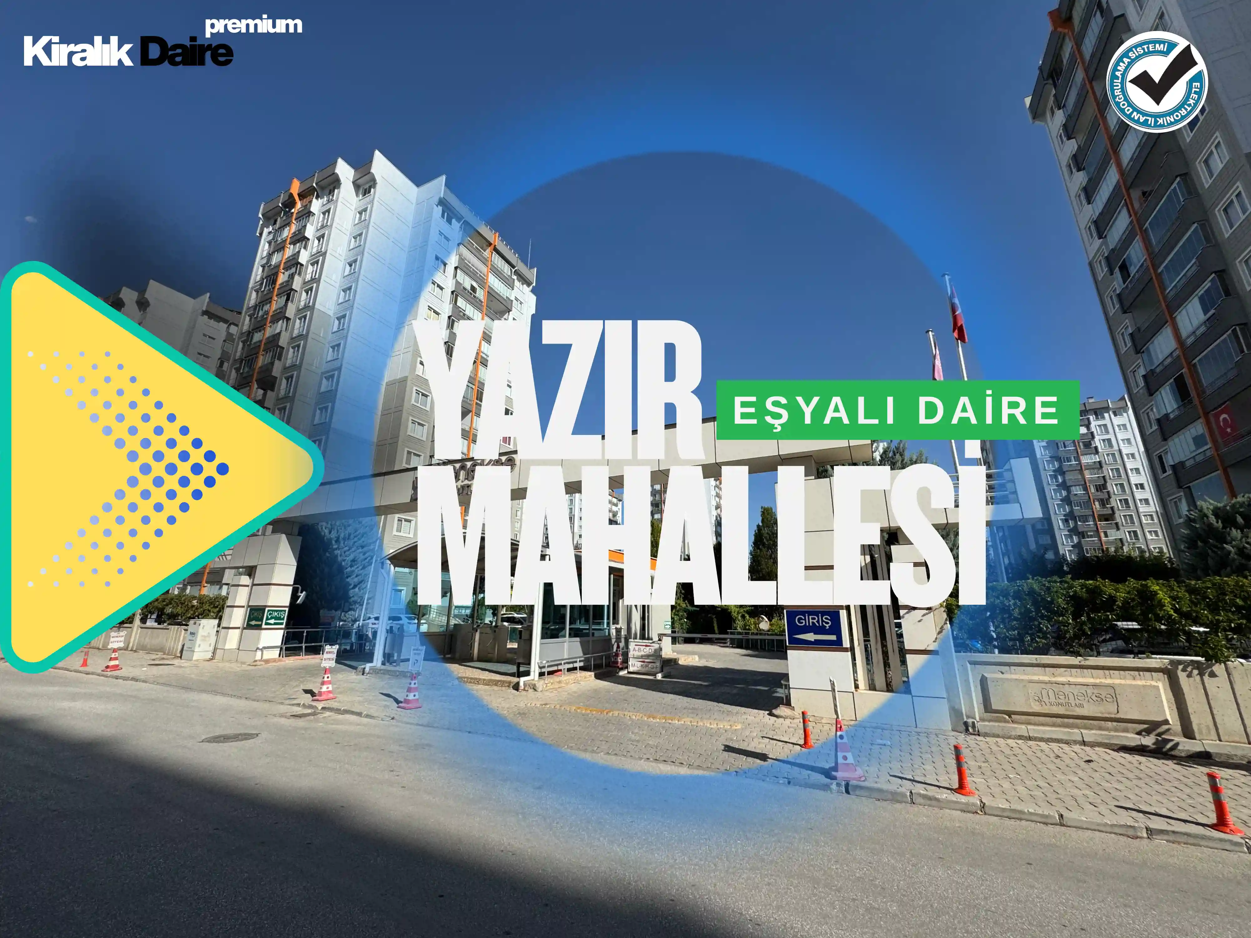 KONYA SELÇUKLU YAZIR MAHALLESİ 3+1 EŞYALI KİRALIK DAİRE!!
