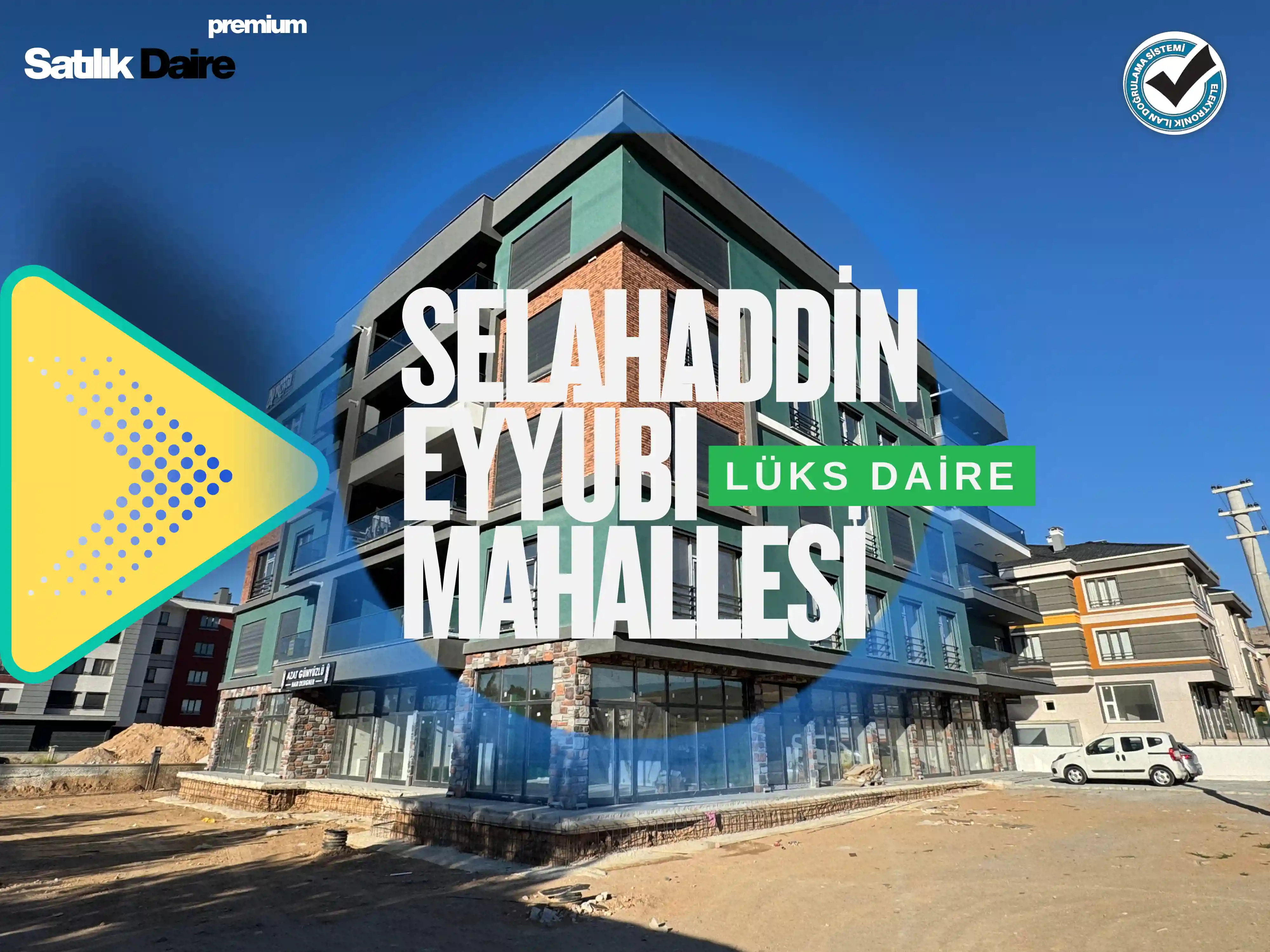 KONYA SELÇUKLU SELAHADDİN EYYÜBİ MAHALLESİ 4+1 SATILIK DAİRE!!