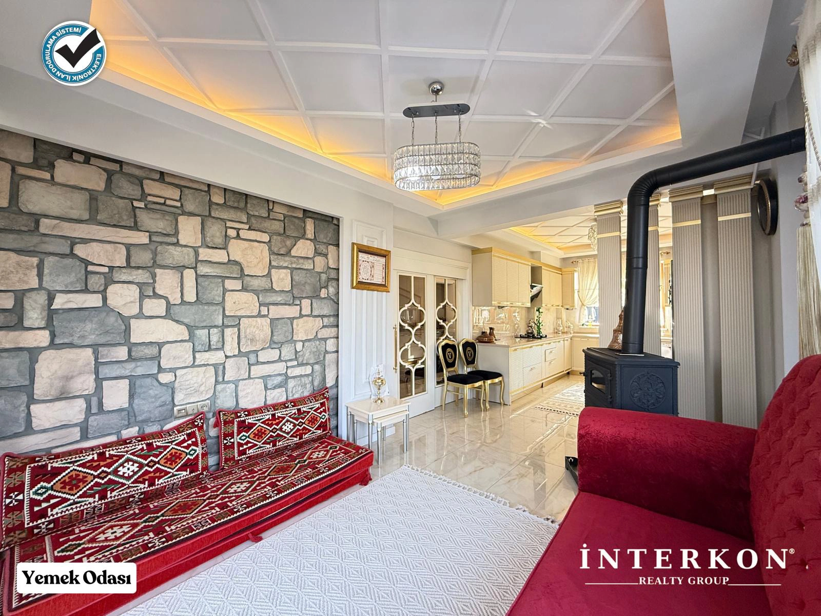 KONYA SİLLE AK MAHALLESİ  KİRALIK LÜKS 4,5+1 KÖŞE VİLLA!!