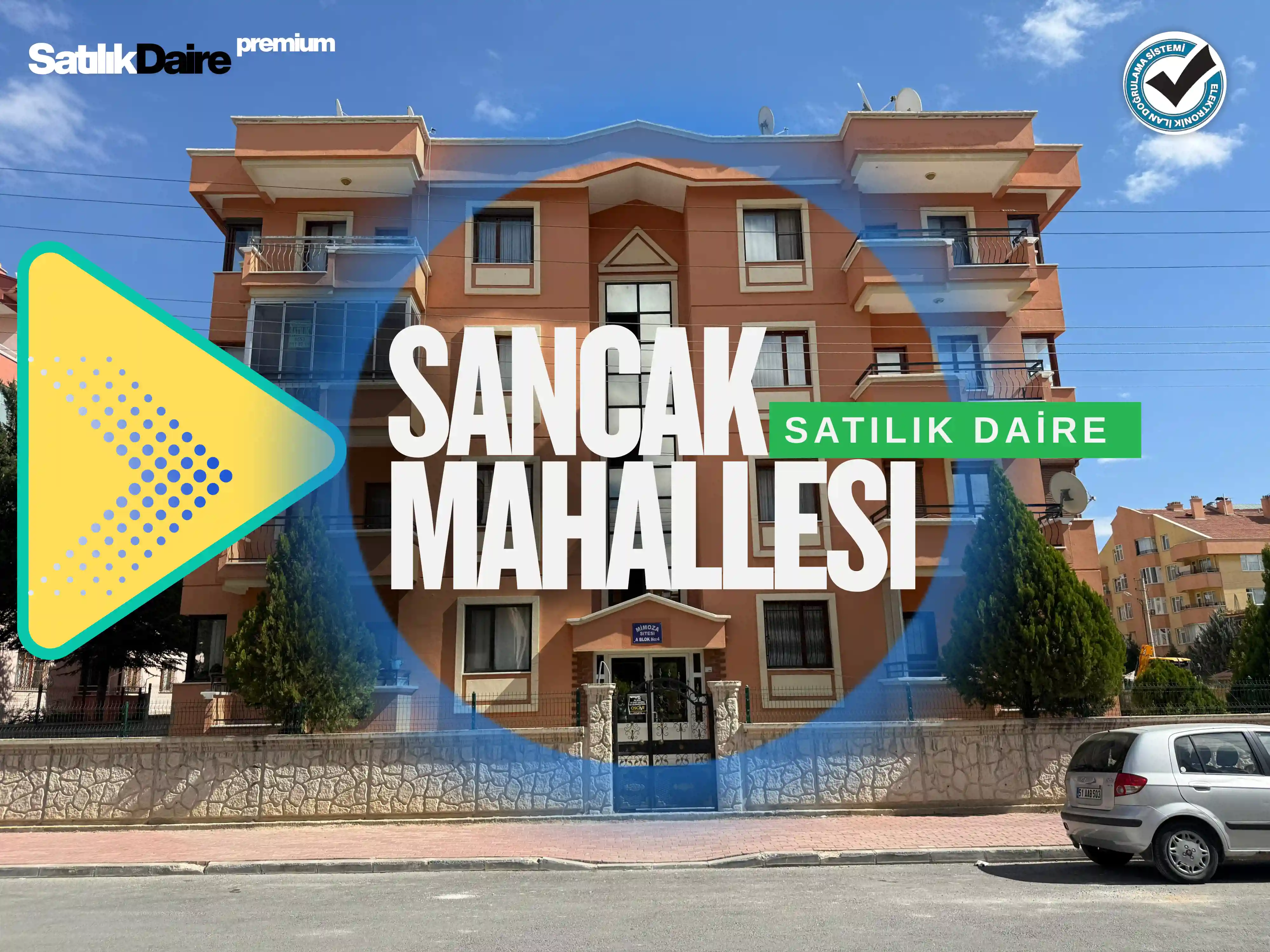 KONYA SELÇUKLU SANCAK MAHALLESİ 3+1 SATILIK DAİRE!