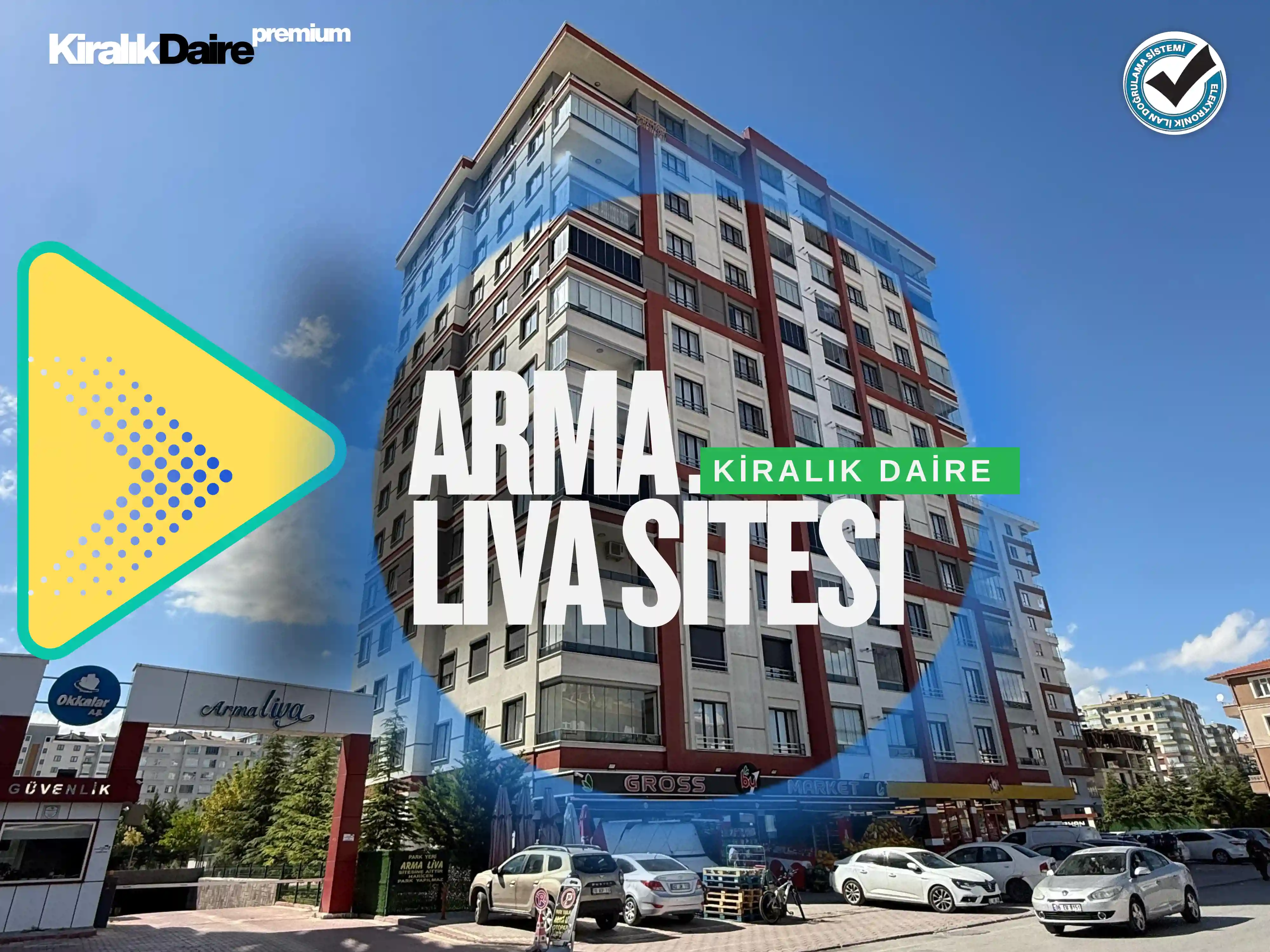 KONYA SELÇUKLU KILINÇARSLAN MAHALLESİ 4+1 KİRALIK DAİRE!