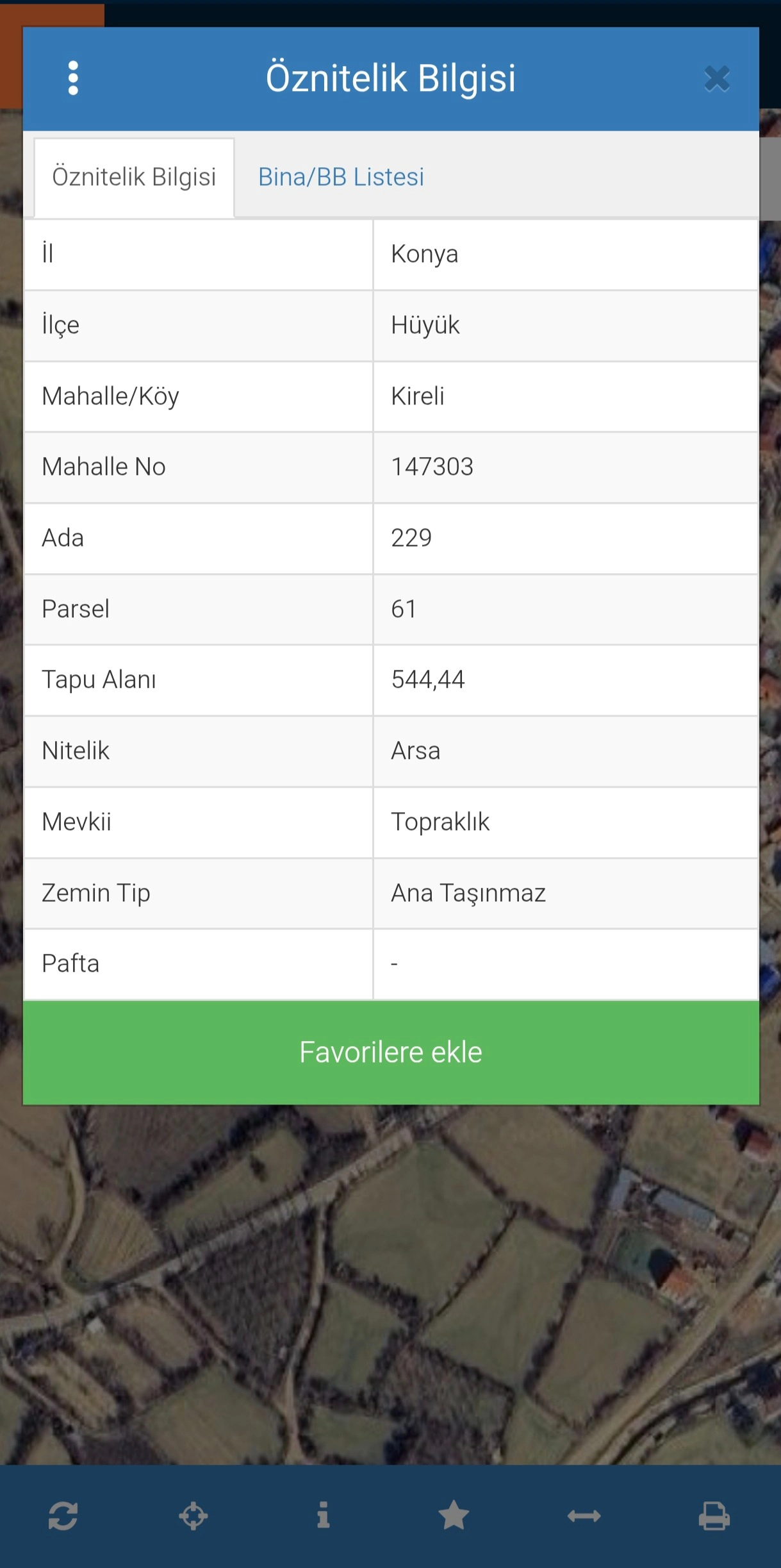 HÜYÜK KIRELİ MAHALLESİ 540 M2 SATILIK ARSA!