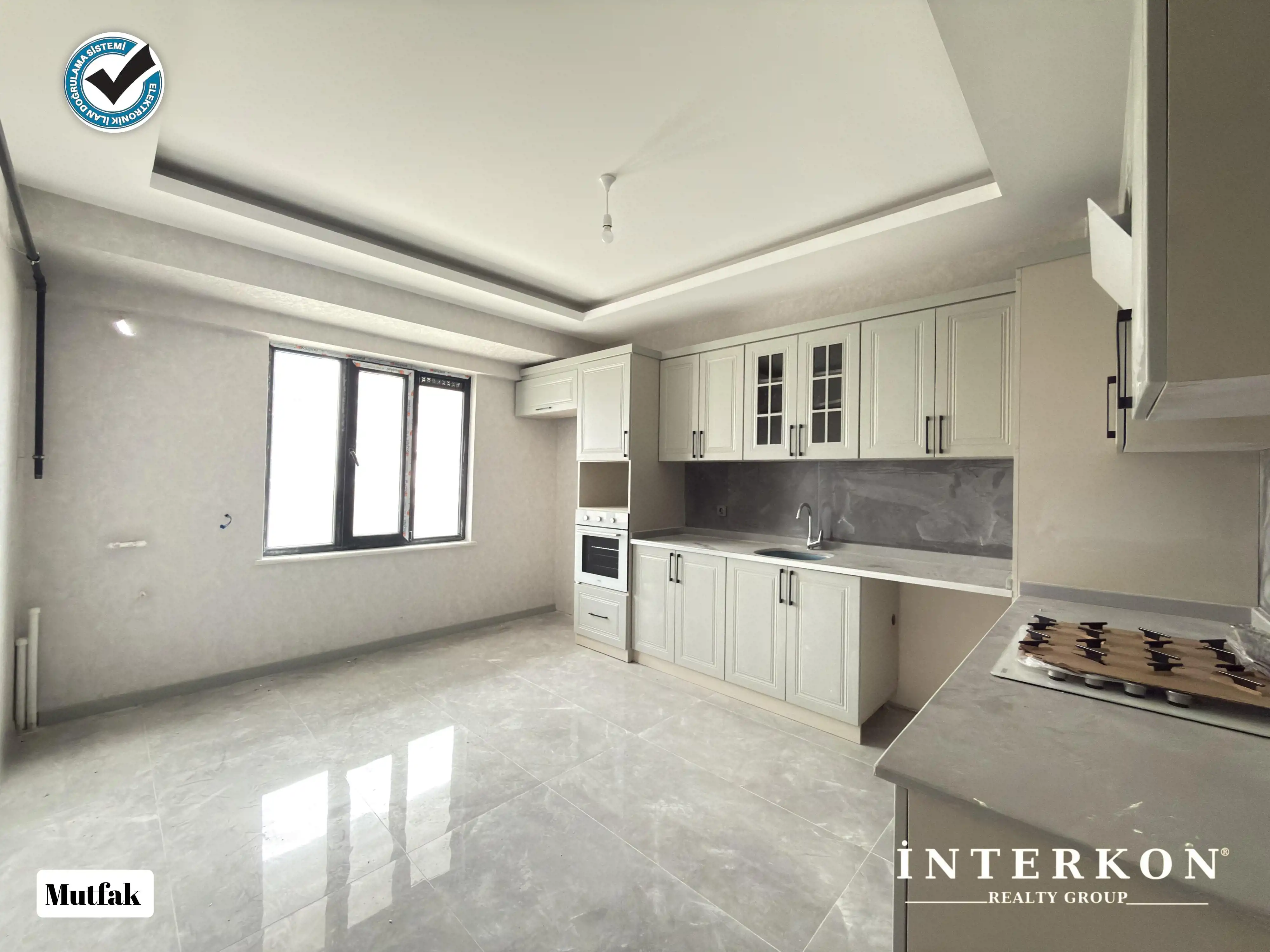 CİHANBEYLİ CUMHURİYET MAHALLESİ’NDE SIFIR, LÜKS 3+1 SATILIK DAİRE!